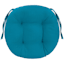 Turquoise Canvas Outdoor Round Seat Cushion