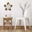 Rustic Flower Wall Art, 15"