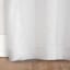 Erica White Crushed Sheer Voile Grommet Curtain Panel, 84"