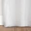 White Crushed Sheer Voile Grommet Curtain Panel, 84"