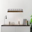 Wood & Metal Wall Shelf, 24x5