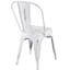 Oregon Vintage White Metal Dining Chair