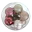 Holiday Romance 50-Count Multicolor Mix Shatterproof Ornaments
