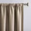 Sun Zero Soraya Dune Blackout Thermal Lined Curtain Panel, 63"