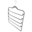 4-Tier Velvet Pant Hanger, Grey