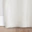 Erica Eggshell Crushed Grommet Sheer Voile Curtain Panel, 84"