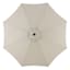 Tan Crank & Tilt Round Patio Umbrella, 9'