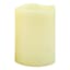 Set of 3 Ivory LED Pillar Candles with 6 Hour Timer
