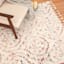 (C169) Found & Fable Ogon Medallion Woven Fringe Shag Area Rug, 8x10