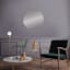 Champagne Metal Round Wall Mirror, 35"