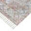 (B692) Grace Mitchell Claire Blush Medallion Area Rug, 5x7