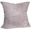 Grey Magnolia Patterned Velvet Throw Pillow, 20"