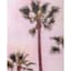 18X36 Palm Trees In Pink Canvas