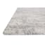 (A252) Willow Grey Microfiber Area Rug, 5x7