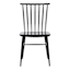 Black Spindle Metal Dining Chair