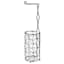 Grey Metal Tissue Holder & Storage, 23.2"