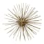 3-Piece Gold Urchin Wall Art Set, 6"/8"/10"