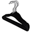 Tiny Dreamers 10-Piece Velvet Hanger, Black
