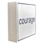 Courage Wooden Tabletop Sign, 5"