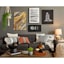 Hadley Tufted Back Sofa, Charcoal Grey