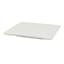 Square White Ceramic Dinner Plate, 11.4"