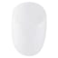White Glass Vase, 10"