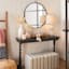 Honeybloom Hanging Round Wall Mirror, 30"