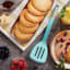 KitchenAid Classic Silicone Slotted Spatula, Aqua