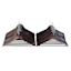 20-Piece Wood Suit Hangers, Espresso