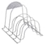5-Tier Grey Pan Organizer