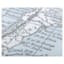 Blue World Map Canvas Wall Art, 30x40