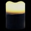 3X4 Led Wax Candle With 6 Hour Timer Dark Blue Ombre