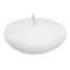 3-Pack Unscented Floating Overdip Candles, White