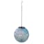 LED Solar Hanging Glass Ball Lantern, 8"