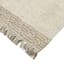 (B693) Found & Fable Kent Ivory Jute Area Rug, 5x7