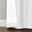 Rockwell White Blackout Grommet Curtain Panel, 63"