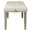 Grace Mitchell Bailey Tufted Bench, Neutral