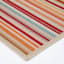 (E309) Scope Multicolor Striped Woven Indoor & Outdoor Area Rug, 8x10