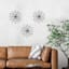 Crosby St. Metal Geo Burst Wall Decor, 12"