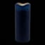 Honeybloom Dark Blue Wax LED Pillar Candle with 6 Hour Timer, 4x10