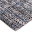 (A410) Hachure Blue Woven Area Rug, 8x10