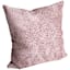 Pink Magnolia Patterned Velvet Throw Pillow, 20"