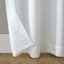 Talita White Room Darkening Grommet Curtain Panel, 84"