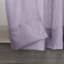 Lavender Sheer Crushed Voile Rod Pocket Curtain Panel, 84"