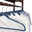 50-Pack Velvet Suit Hangers, Dark Blue
