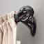 Lilly 5/8" Black Cage Decorative Fast Fit Curtain Rod, 36-66"