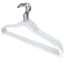 10-Piece Velvet Suit Hanger, Pearl White