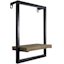 8X15 Metal/Wood Ledge Shelf
