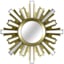 3-Piece Gold Ornate Wall Mirror Set, 10"