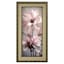 13X25 Blossoming Almond Framed/Glass Art